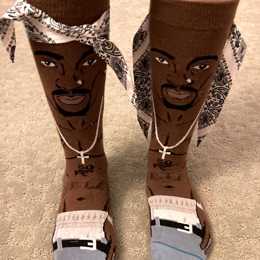 Tupac Shakur Socks